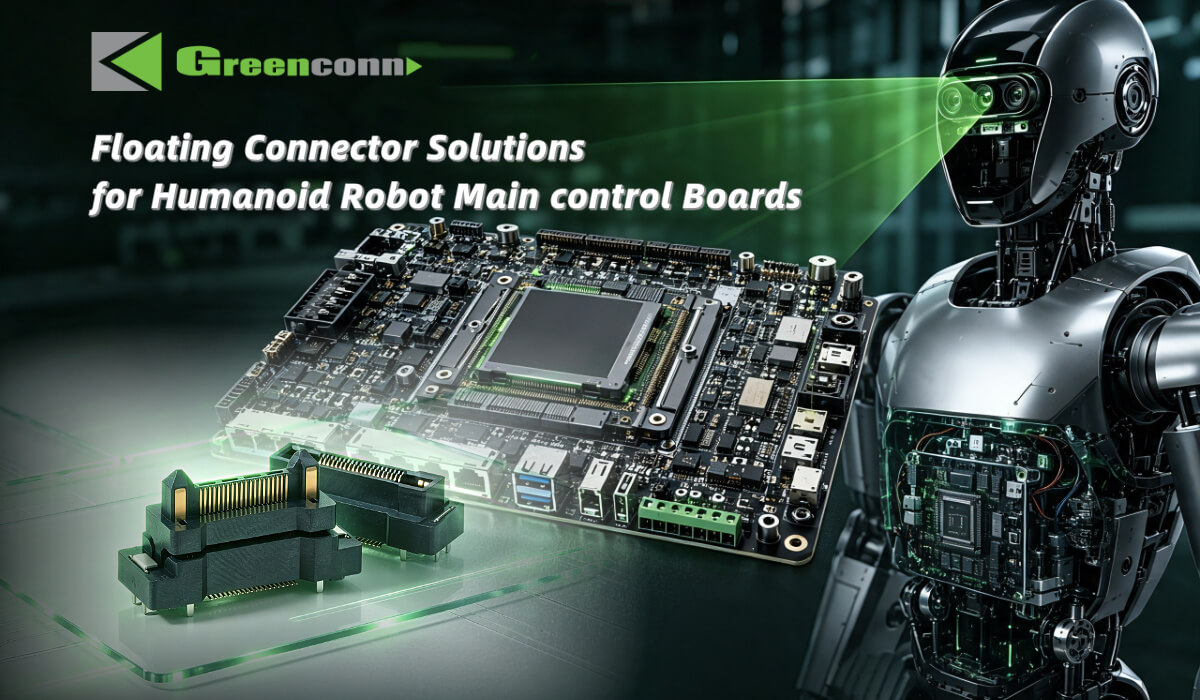 GC01 Series Floating Connectors for Humanoid Robot Main Control Boards