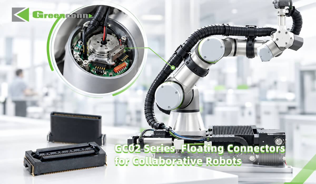 GC02 Series Board-to-Board Floating Connectors for Collaborative Robots