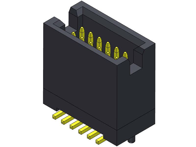 pitch 1.27mm pin header dual row smt type connector