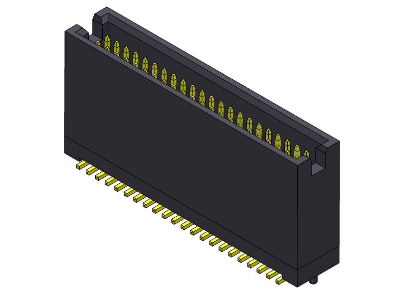 pitch 1.27mm pin header dual row smt type connector