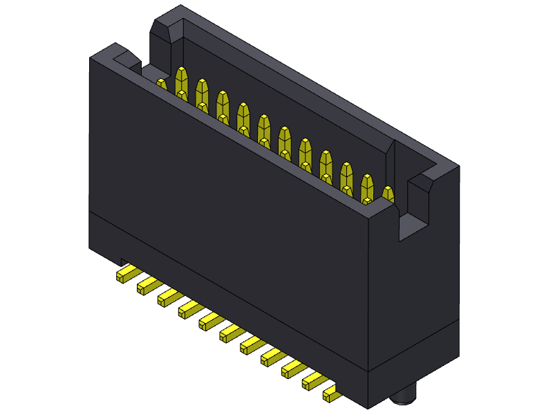 pitch 1.27mm pin header dual row smt type connector