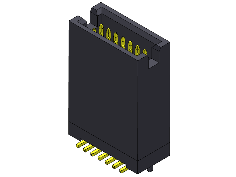 pitch 1.27mm pin header dual row smt type connector