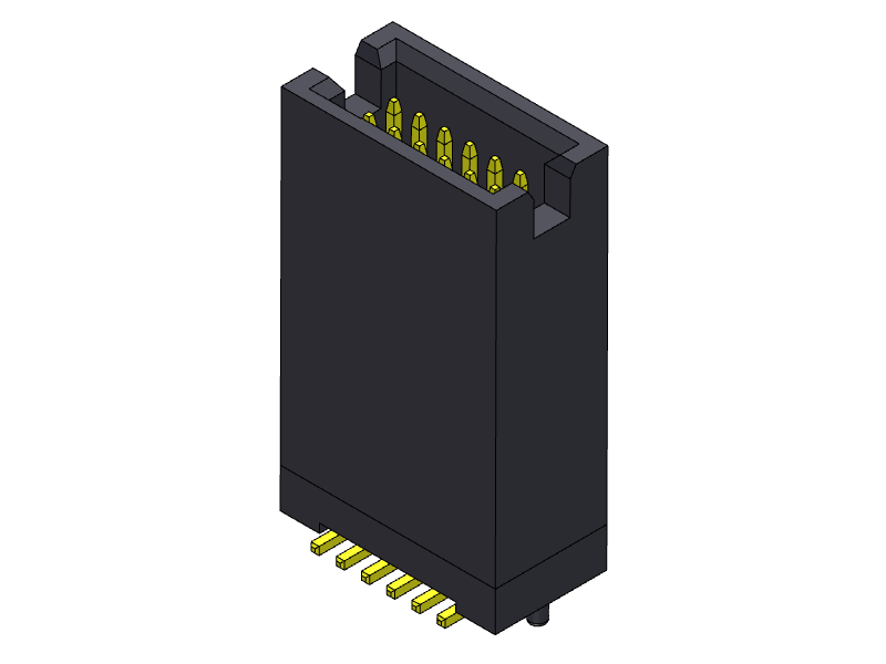 pitch 1.27mm pin header dual row smt type connector