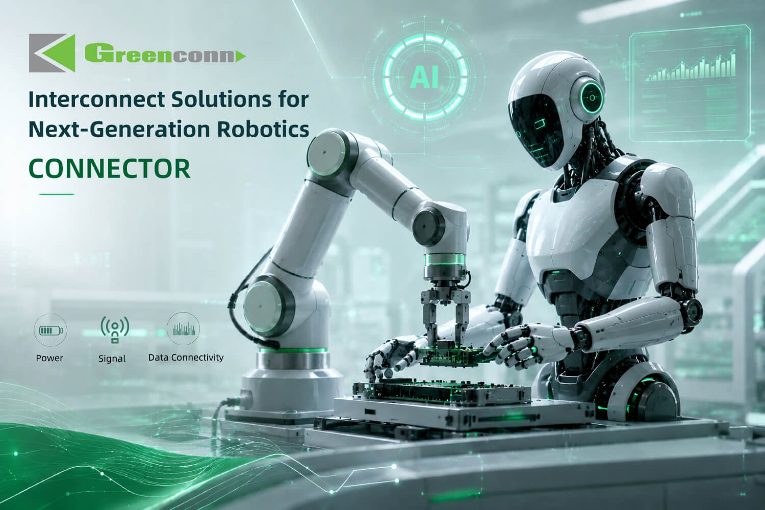From cobots to humanoid robots, internal interconnect requirements continue to evolve