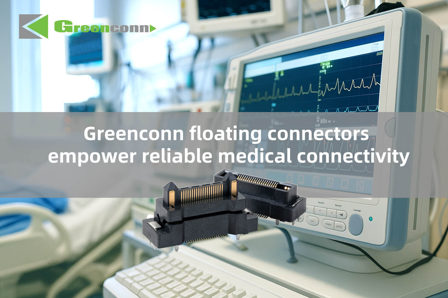 GC01 Series Floating Connectors for Reliable Medical Monitoring Systems