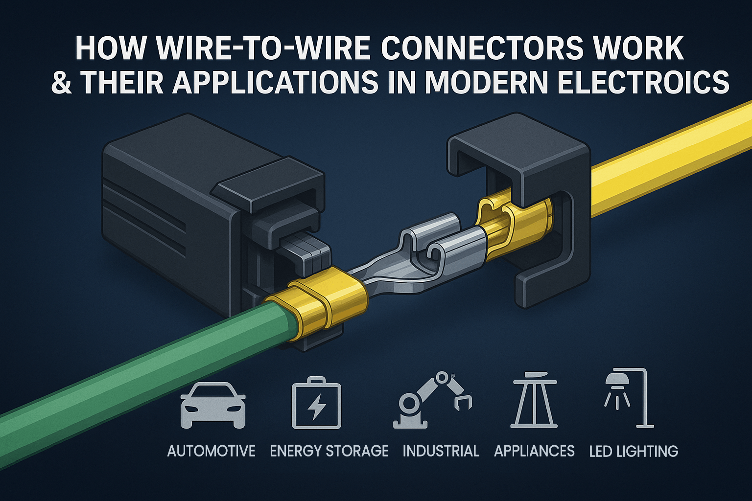 How Wire-to-Wire Connectors Work & Their Applications in Modern Electronics