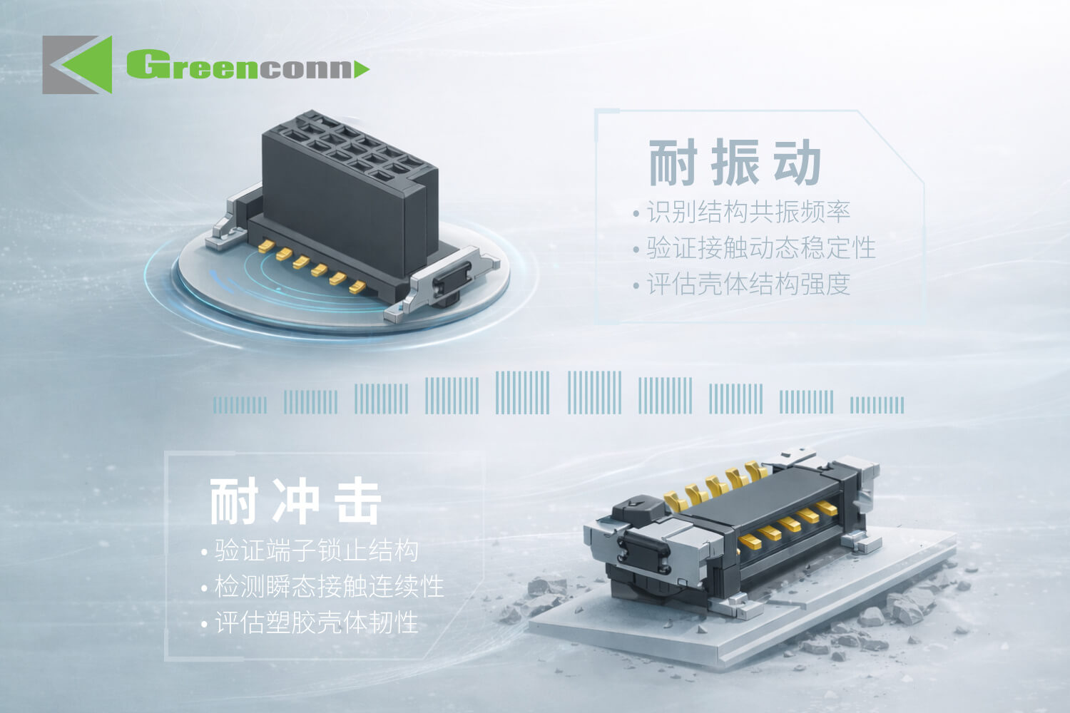 連接器機械可靠性：六項常規測試的工程邏輯